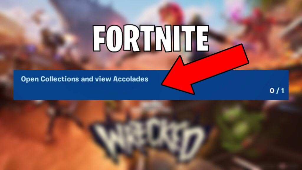 How to open collections and view accolades in Fortnite
