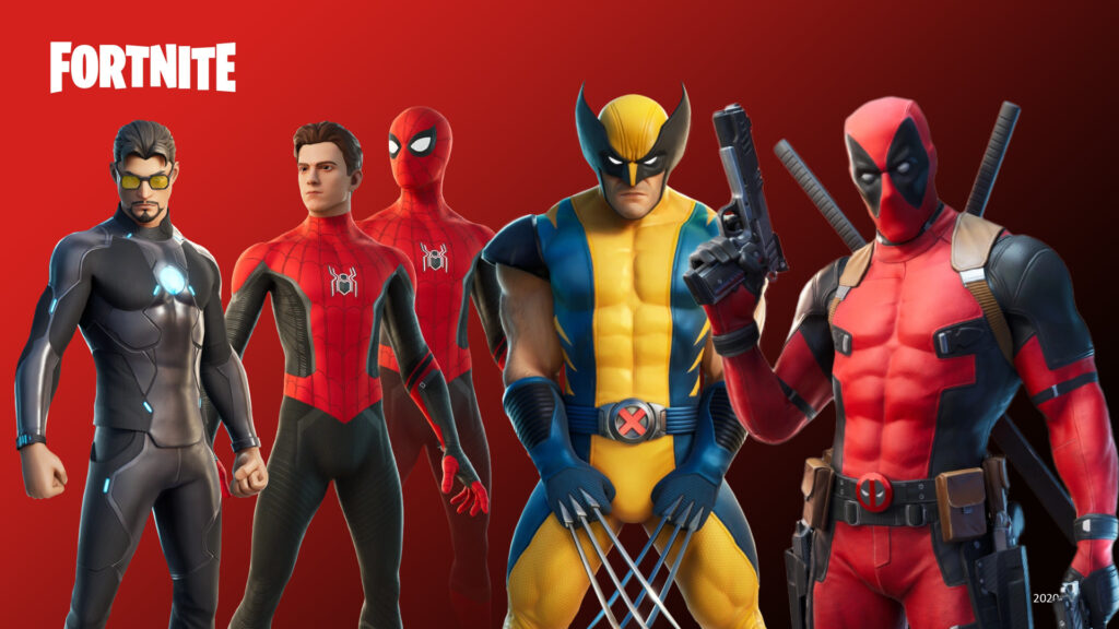 Fortnite Marvel skins featured image