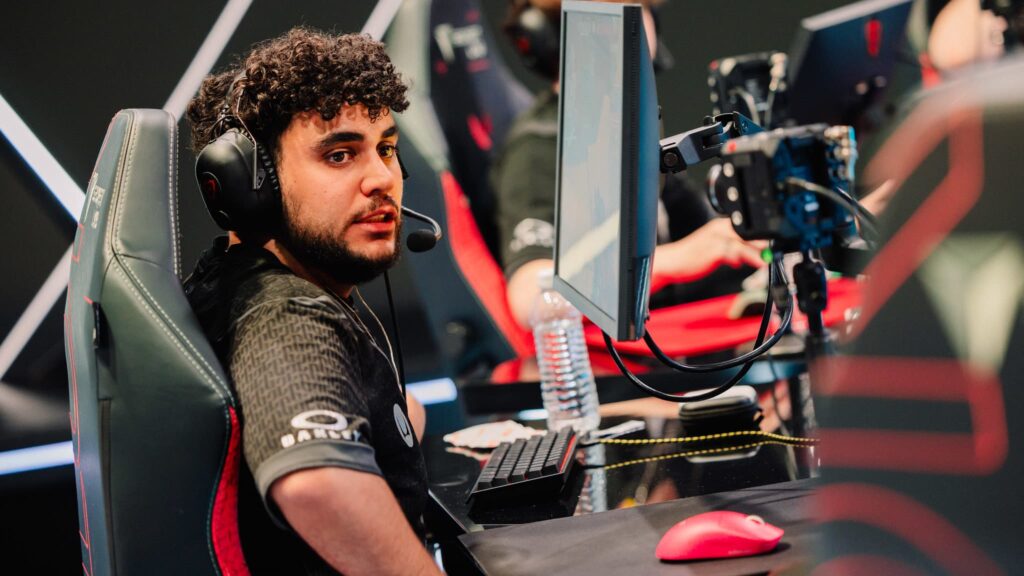 valyn of G2 Esports competes during VCT Americas Mid-Season Playoffs at the Riot Games Arena on May 11, 2024.