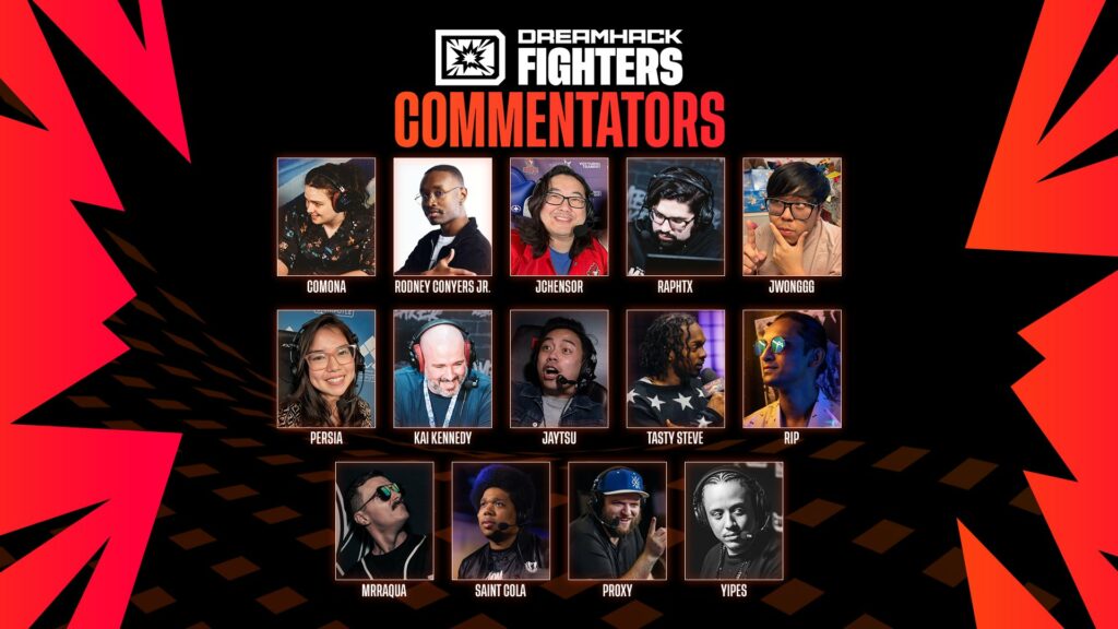 DreamHack Fighters 2024 commentators