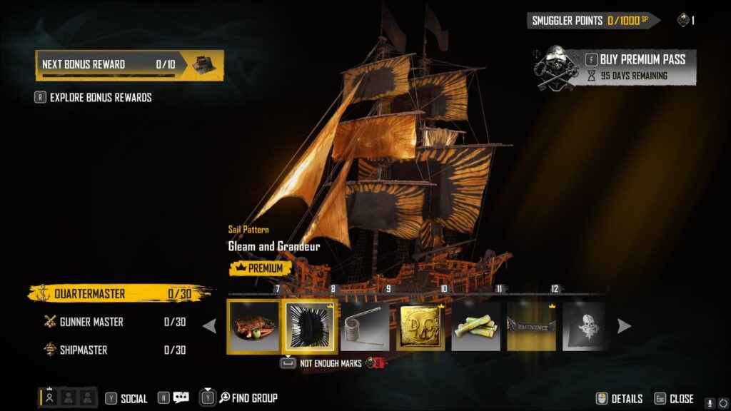 Torsion Spring in the Skull and Bones Season 2 Smuggler Pass.