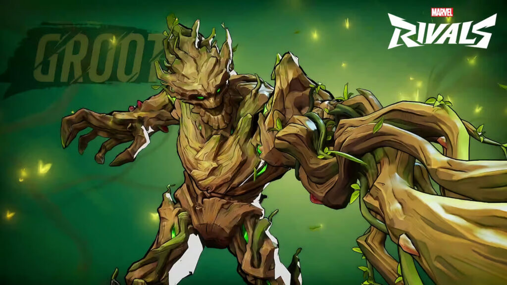 Official image of how the character Groot is depicted in Marvel Rivals. Read to know this character's abilities in Marvel Rivals.