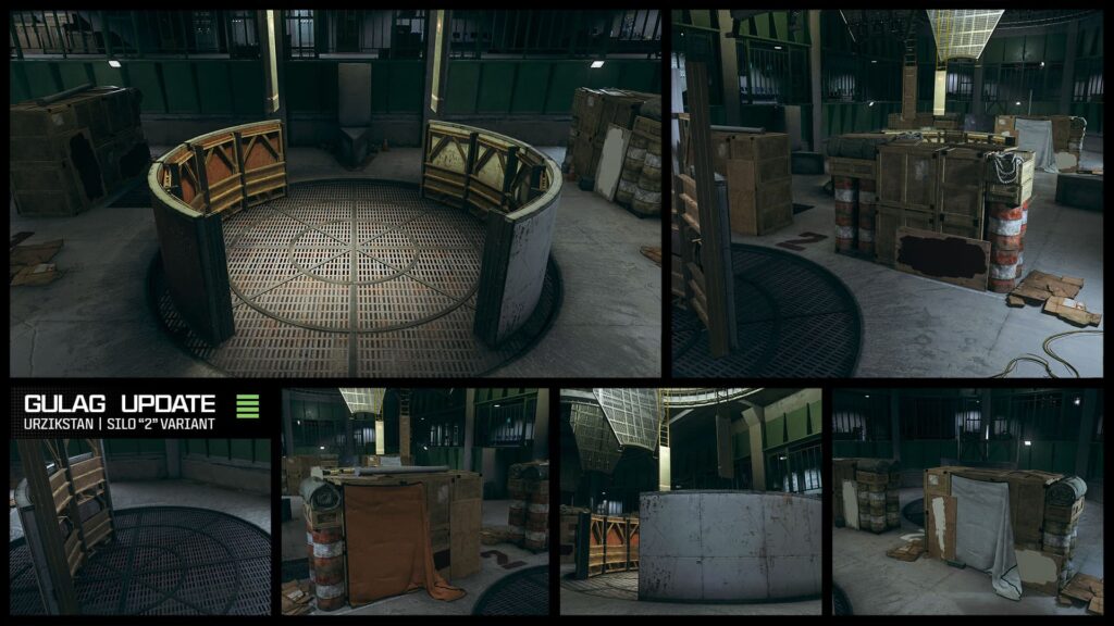 A look at Gulag 2 in Call of Duty: Warzone Season 4.