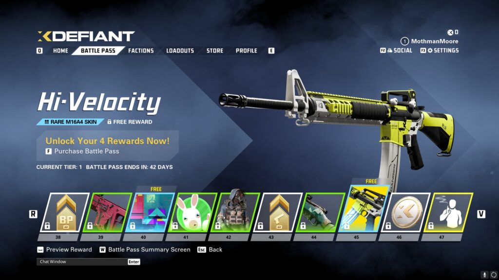 The Hi-Velocity M16 skin.
