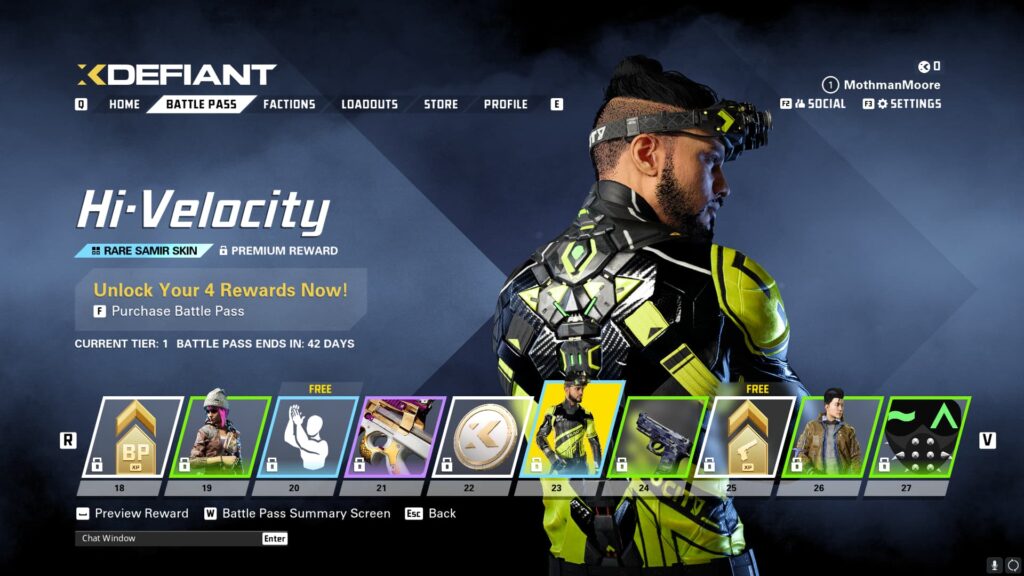 The Hi-Velocity Samir skin.