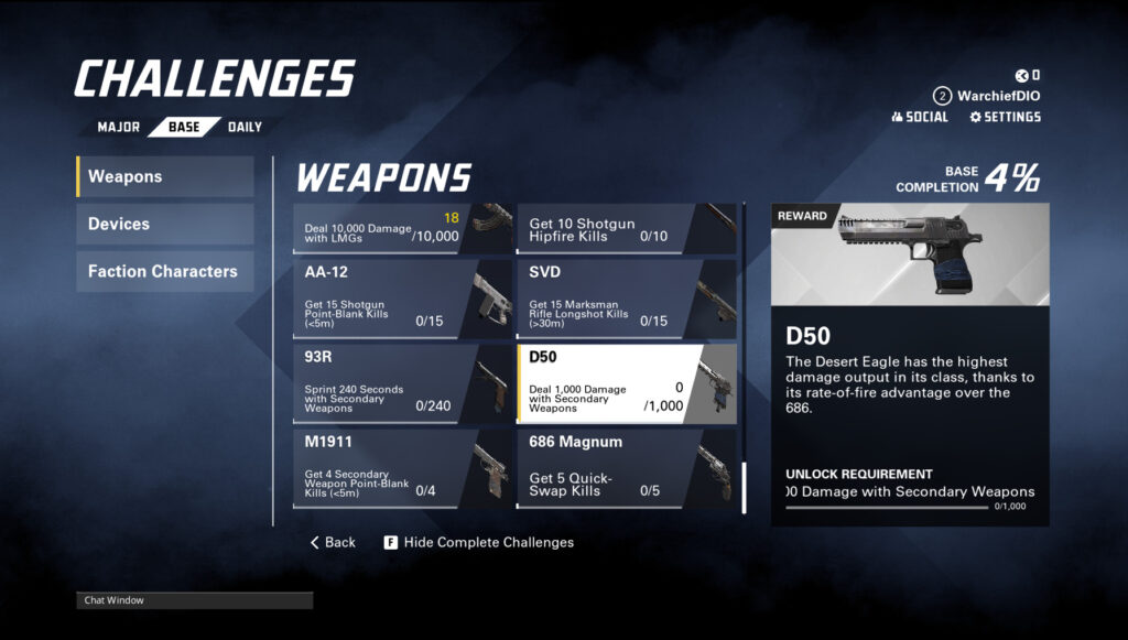 XDefiant D50 challenge