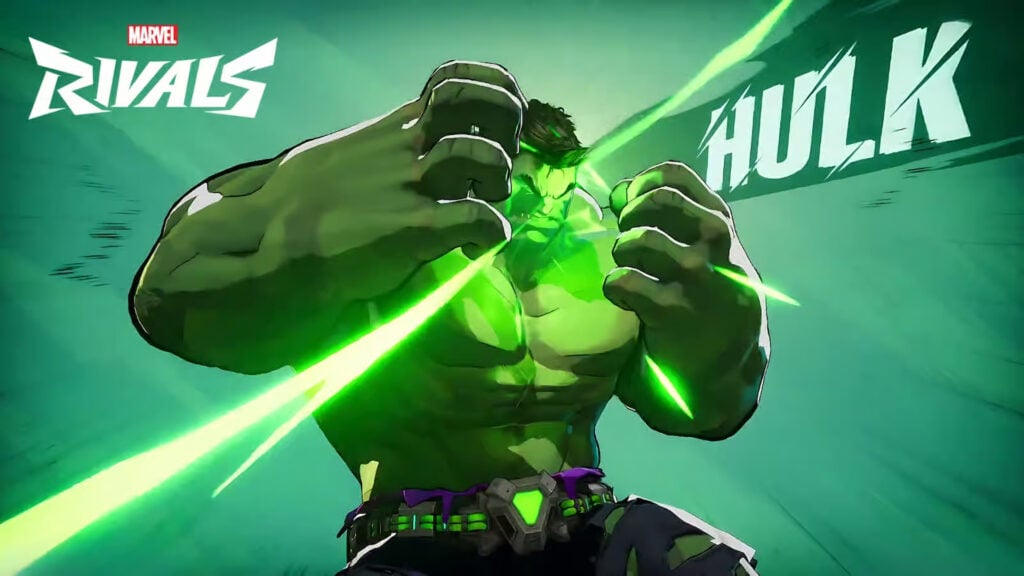 Official image of how Hulk is depicted in the Marvel shooter.