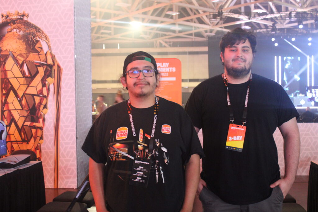 Tekken 8 players at DreamHack Dallas 2024 (Image via Amy Chen)