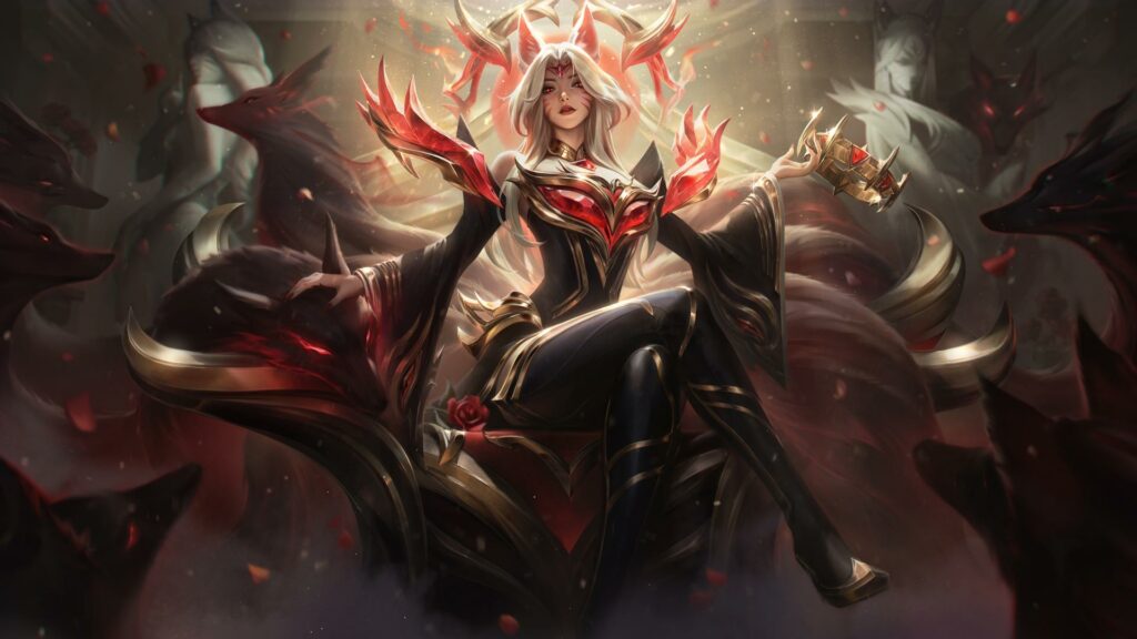 Immortalized Legend Ahri Faker skin (image via Riot Games)