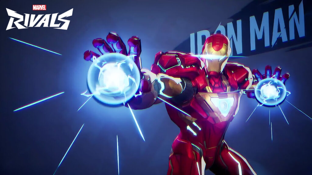 Official image of how the character Iron Man is depicted in Marvel Rivals.