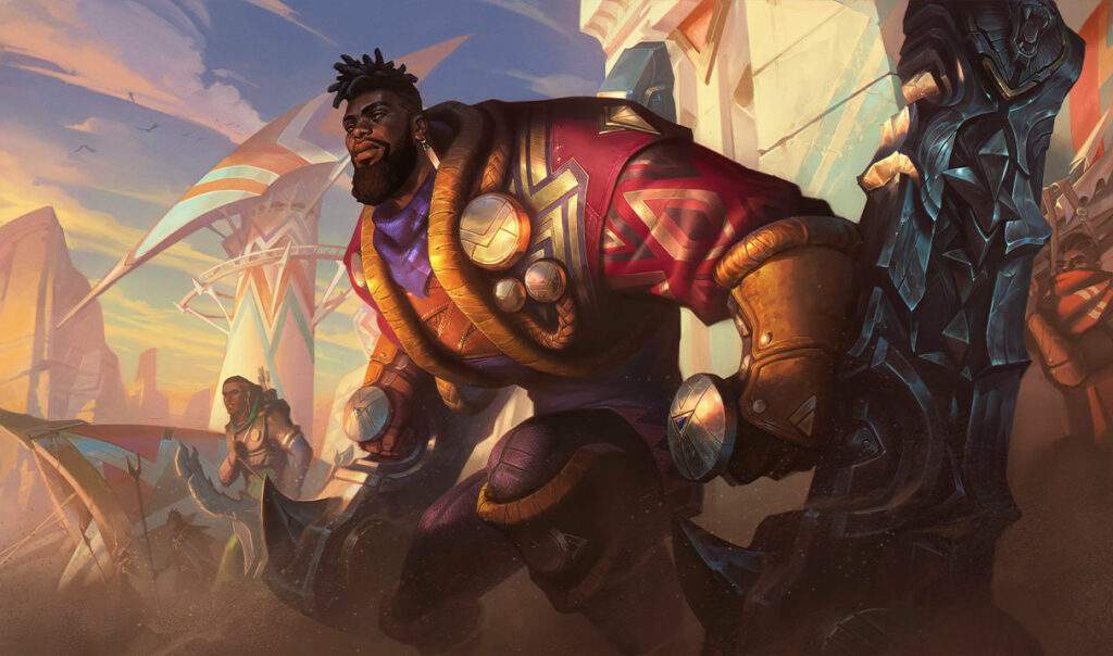 K'Sante, the Pride of Nazumah (image via Riot Games)