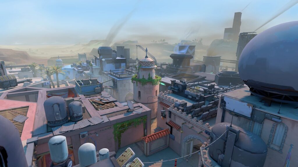 The VALORANT TDM map Kasbah.