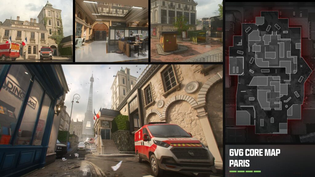 A look at the Paris map coming with COD: Modern Warfare 3 Season 4.