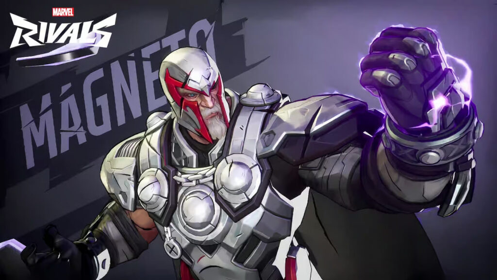 Official image of how Magneto looks in the Marvel shooter.