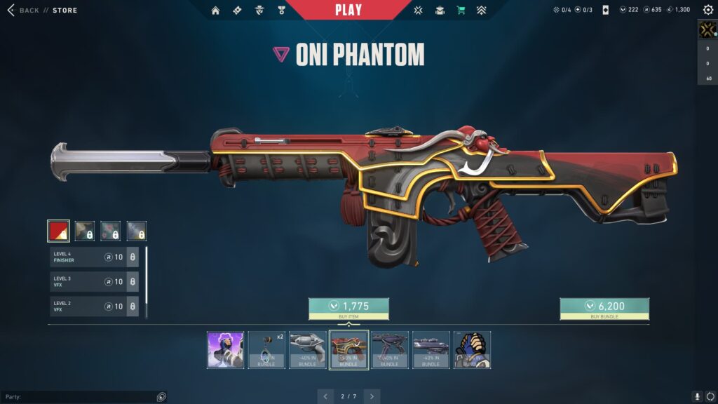The Oni Phantom.