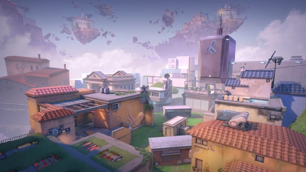 The VALORANT TDM map Piazza.