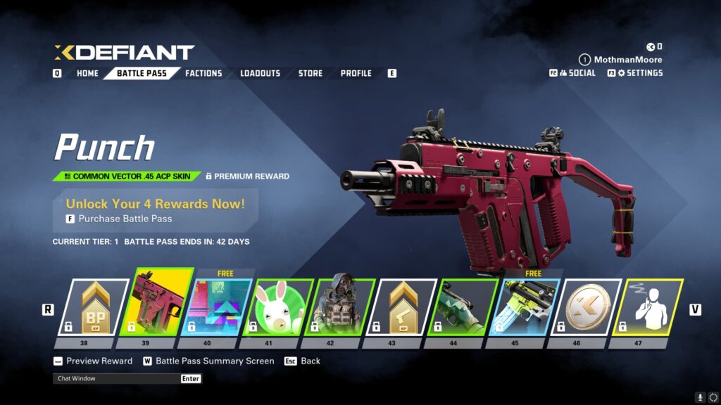 The Punch Vector skin.