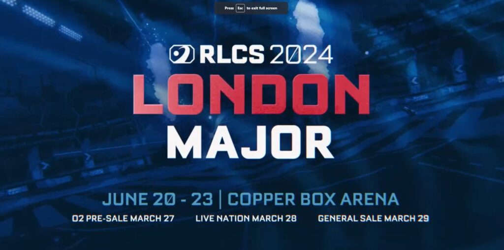 Rocket League Championship Series 2: All about the RLCS Major 2 London