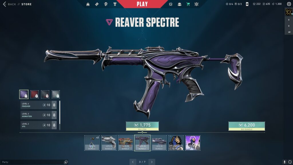 The Reaver Spectre.