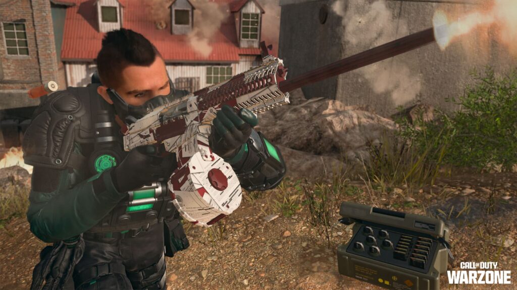 A player obtains a REDACTED weapon.
