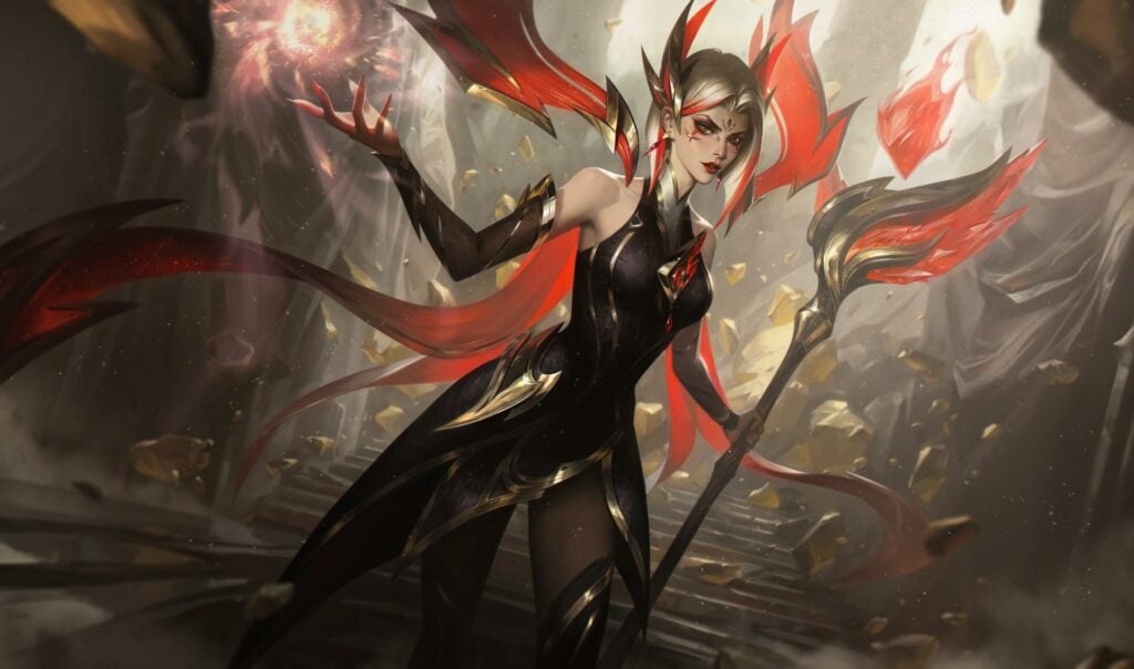 Risen Legend LeBlanc splash art (via Riot Games)