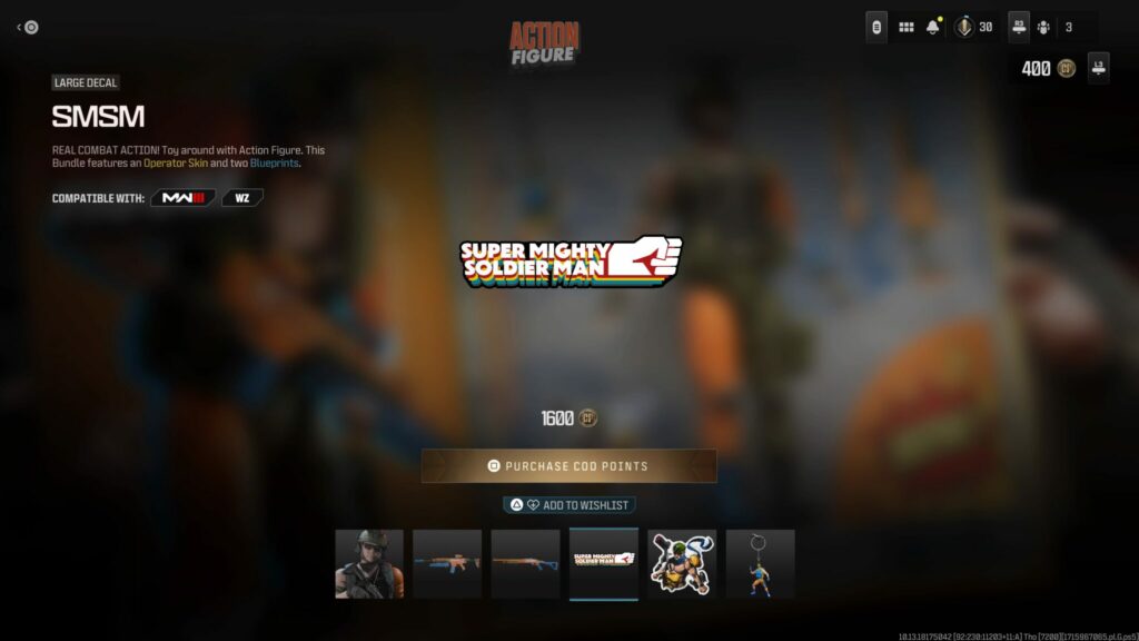 The SMSM Large Decal.