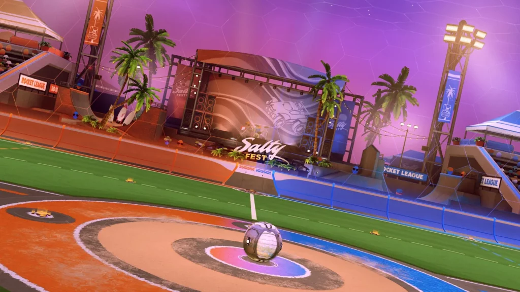 Salty Shores change in Rocket League Season 15