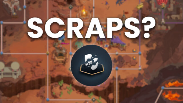What are scraps in Crownfall: Act II?