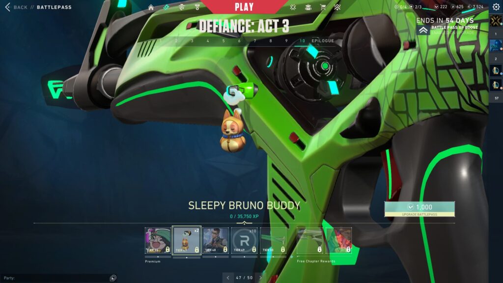 The Sleepy Bruno Buddy.