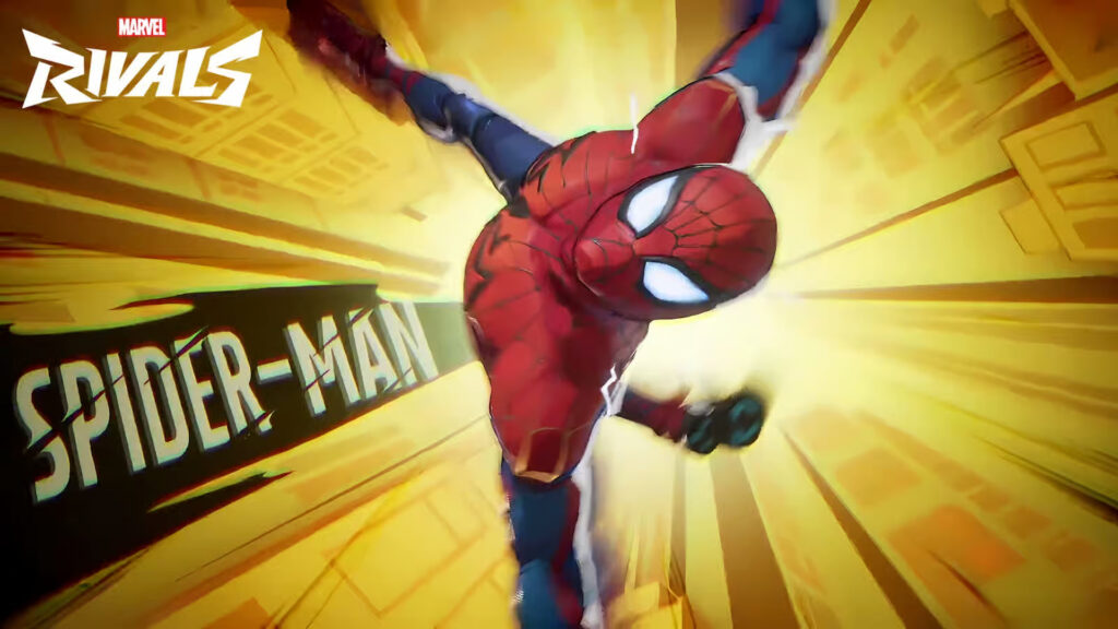 Spider-Man depicted in Marvel Rivals.