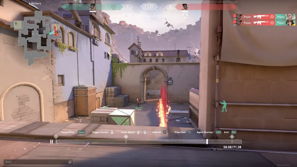 How VALORANT replay system works at the moment.