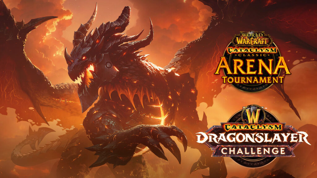 WoW esports announces Dragonslayer Challenge and Cataclysm Arena Tournament 2024