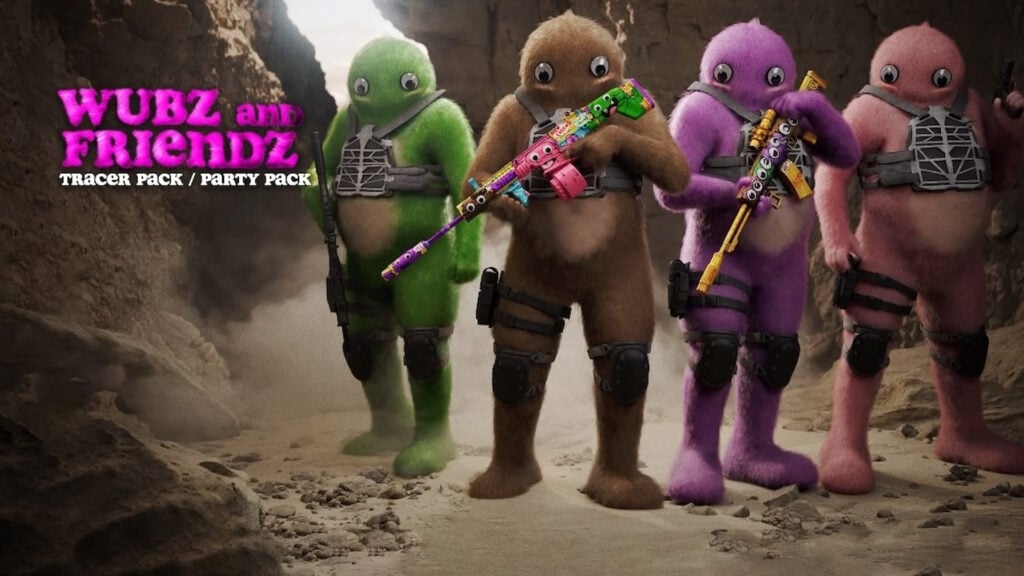 Wubz and Friendz Call of Duty Tracer Pack details
