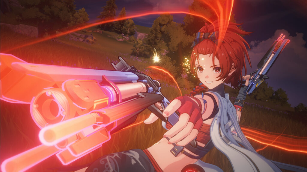 A Wuthering Waves character with a weapon in hands. This guide is about increasing your SOL3 Phase Level in Wuthering Waves