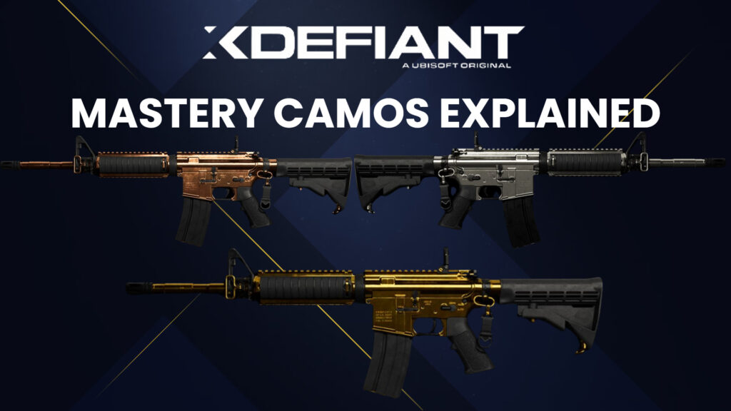 How to unlock the XDefiant Mastery Camos