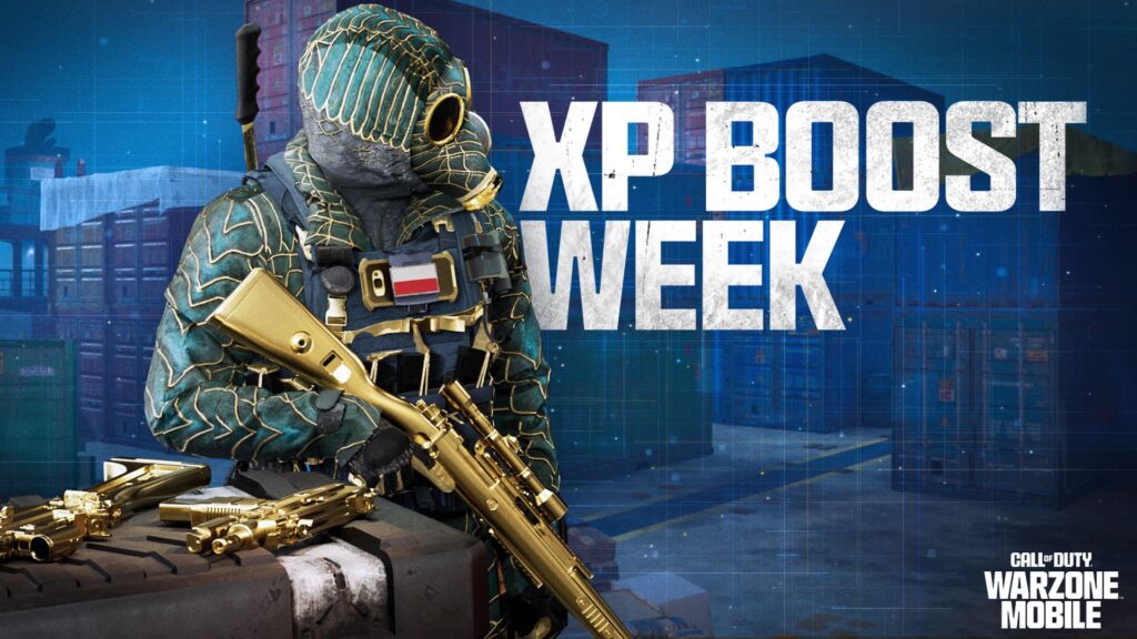 A graphic for the XP Boost Week event.
