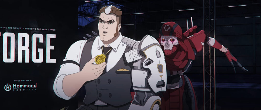 Revenant murdering Forge in his Stories from the Outlands