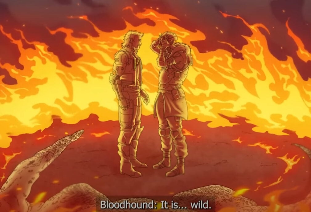 Fuse and Bloodhound speaking as Bloodhound overcomes their fear and trauma