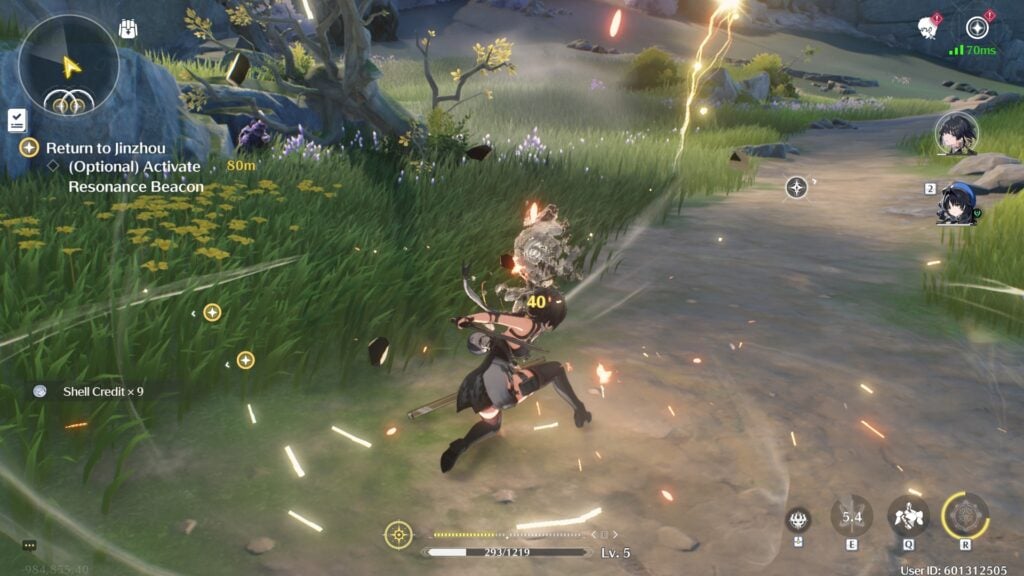 Wuthering Waves combat