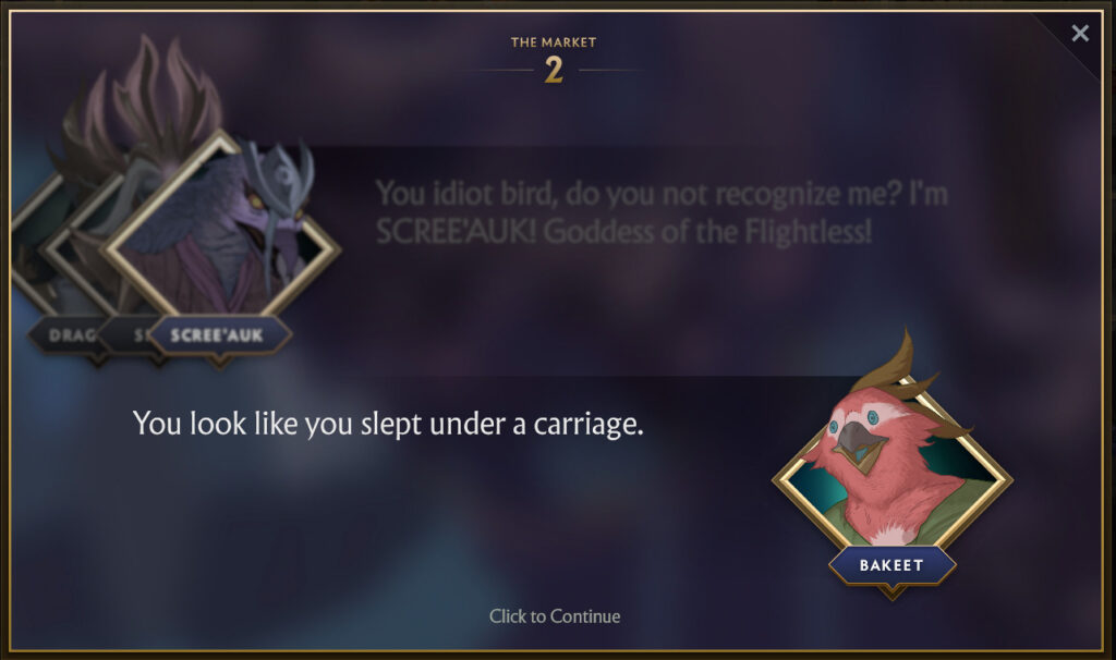 Crownfall lore - The Market 2 - 2