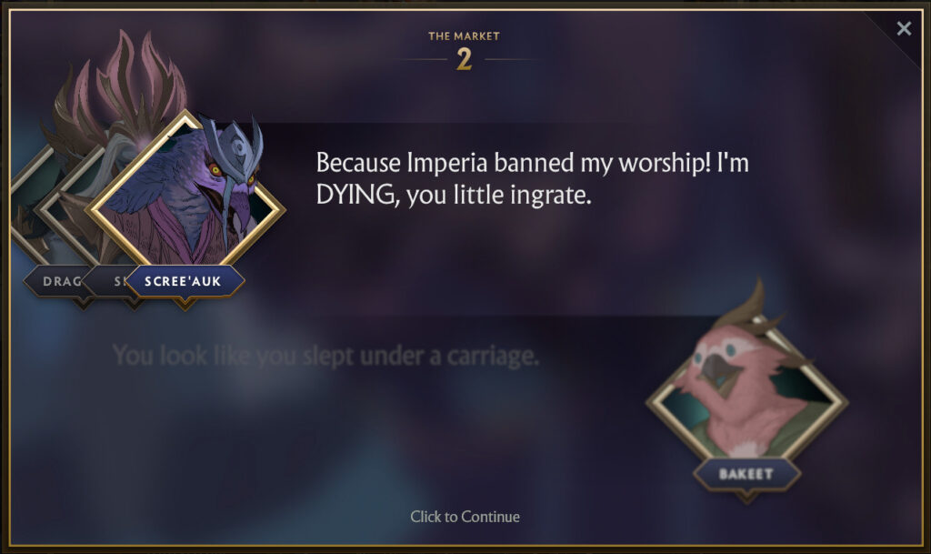 Crownfall lore - The Market 2 - 3