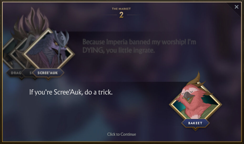 Crownfall lore - The Market 2 - 4