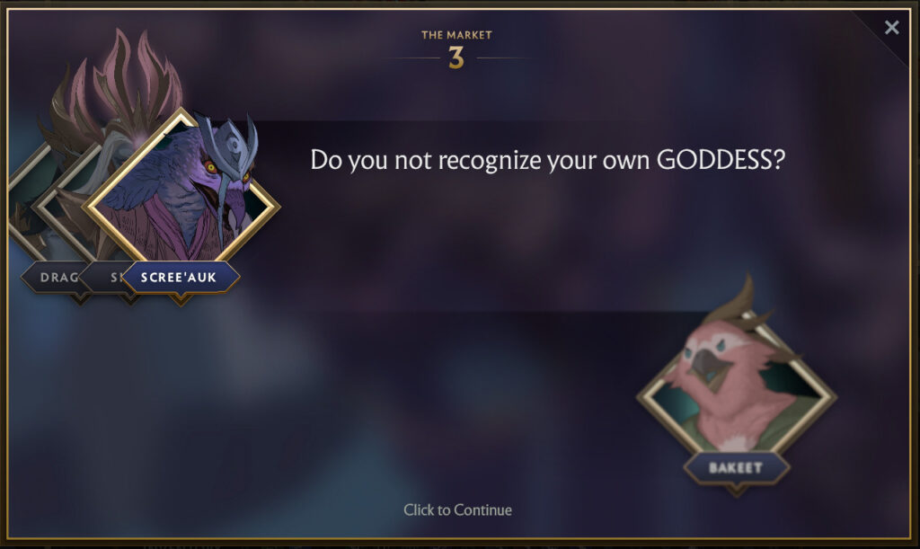 Crownfall lore - The Market 3 - 2