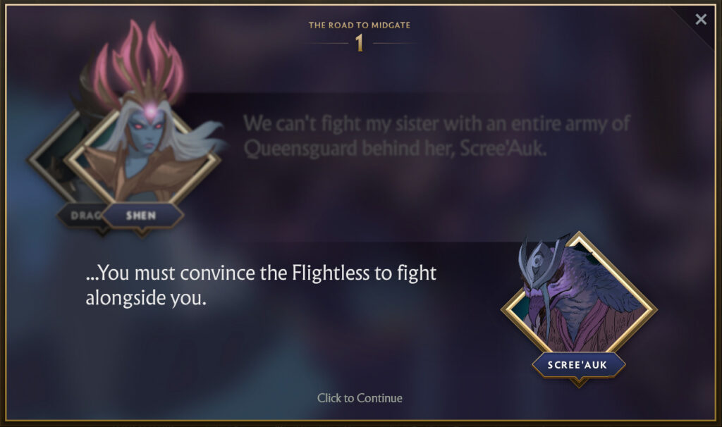 Crownfall lore - The Road to Midgate - 1 -4