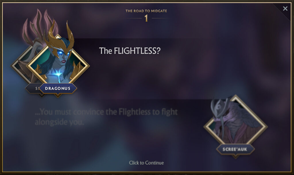 Crownfall lore - The Road to Midgate - 1 -5