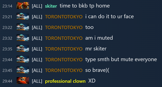 ATF, skiter and TORONTOTOKYO all chatted in the Birmingham finals