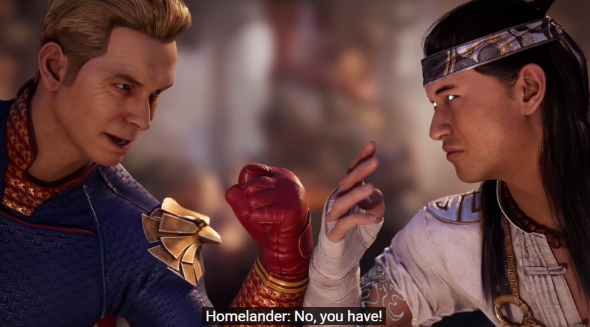 Homelander versus Liu Kang