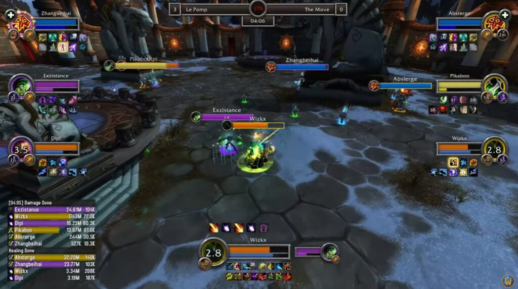 Le Pomp versus The Move in Dragonflight Season 4 WoW AWC Cup 3