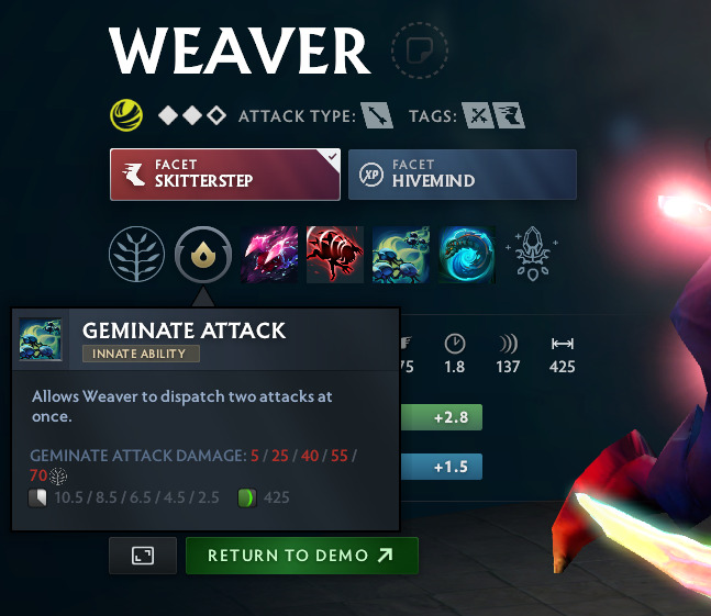 New Innate Abilities in Dota 2 patch 7.36
