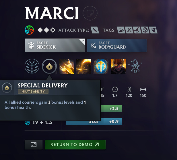 New Innate Abilities in Dota 2 patch 7.36